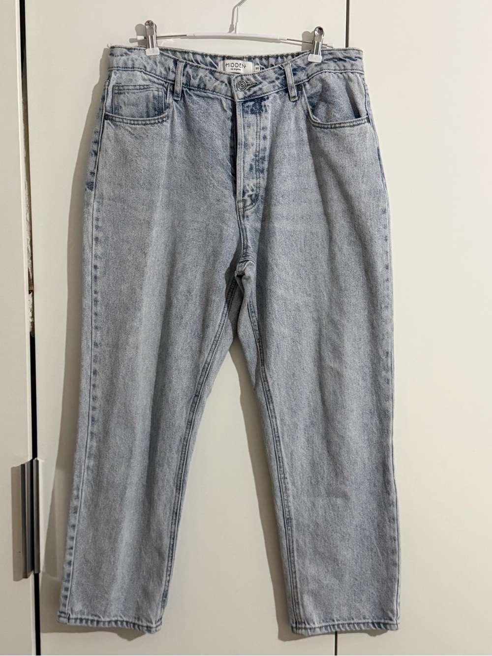 HIDDEN High-Rise Light Wash Jeans - 30